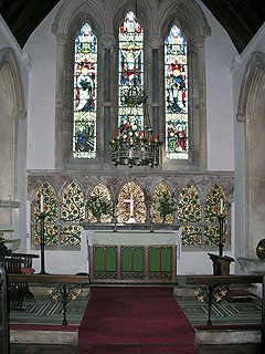 the mosaic reredos