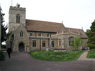 a splendid aisle chapel, almost a transept.
