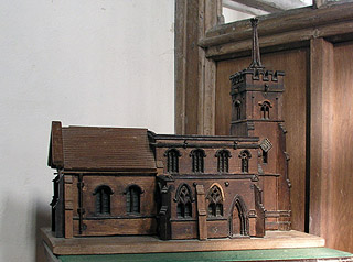 the model carved by Mr Charles Impey